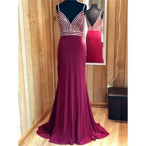 Homecoming Court Dress/ Formal Gown/ Pageant Dress/ Prom Dress